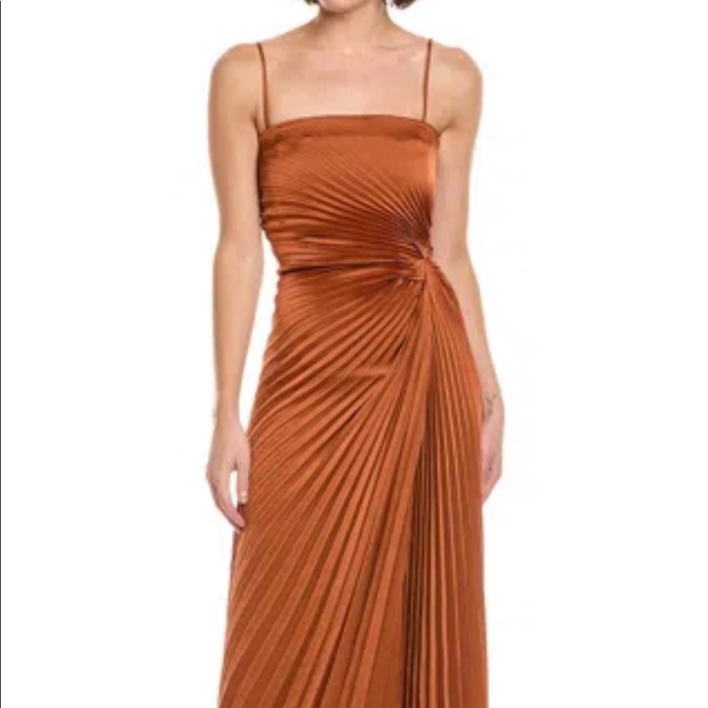 A.L.C. Layla Pleated Gown - Picture 2 of 7